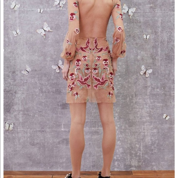 For ❤️&🍋 - Dove Embroidery Mini Dress - Picture 6 of 8